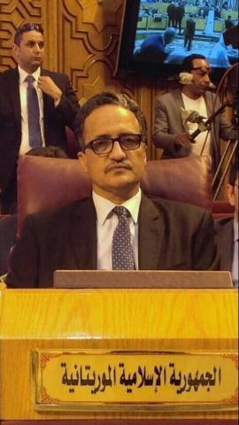 كلمة وزيالخارجية الموريتاني في&nbsp;القاهرة