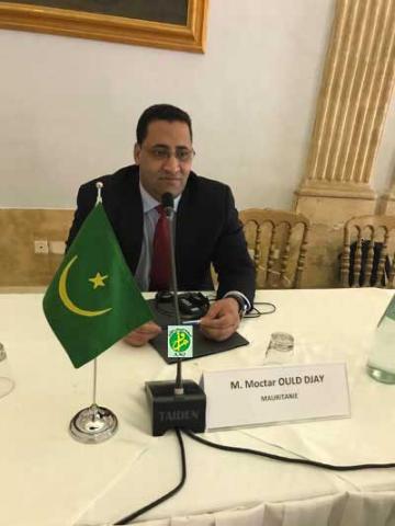 ولد اجاي يكمل مشاركته في اجتماع وزاري&nbsp;لـ5+5