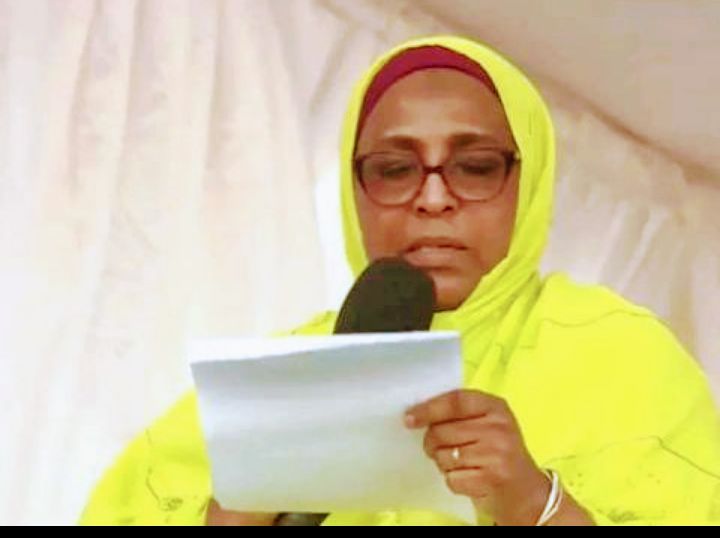 كوركول:الوزيرة عائشة با يحيى .. مترجمة خطاب الرئيس إلى&nbsp;البولارية