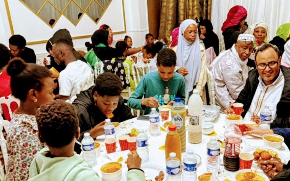الجالة الموريتاني غر بلحيكا .. تنظم أكبر إفطار ىمضاني في&nbsp;بروكسل