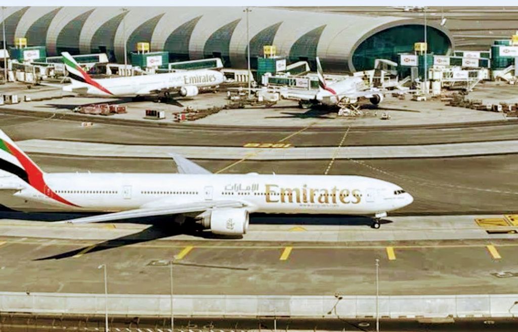 هيئة:تعليق الرحلات من مطار&nbsp;دبي