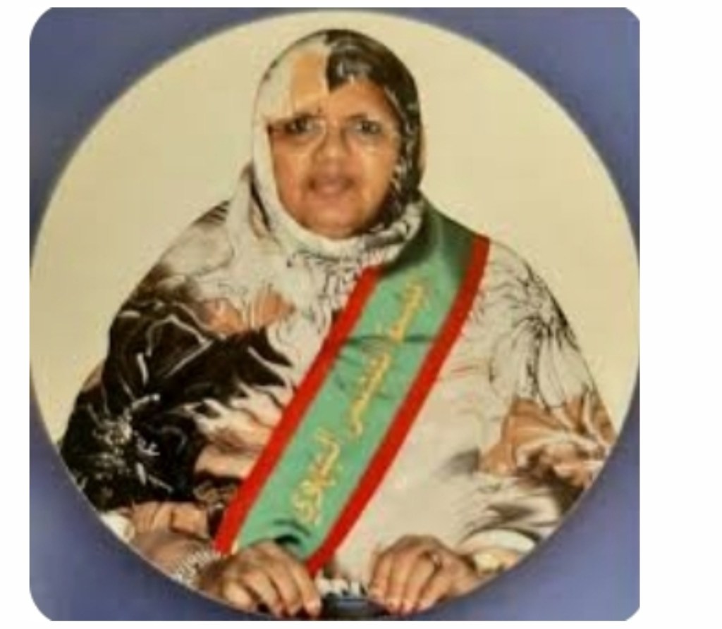 رئيسة جهة نواكشوط تعزي في حرم الرئيس السابق&nbsp;معاوية