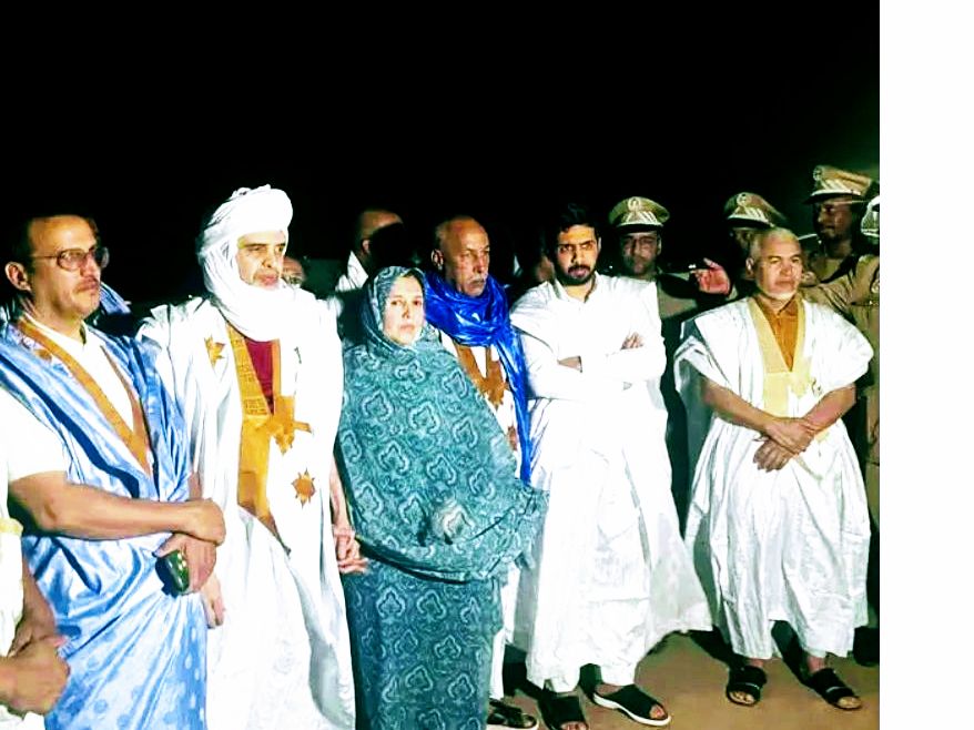 وصول جثمان المرحومة عائشة أحمد الطلبه إلى مديتة&nbsp;أطار