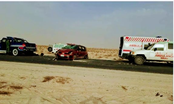 حادث سير مؤلم يخاف&nbsp;إصابات