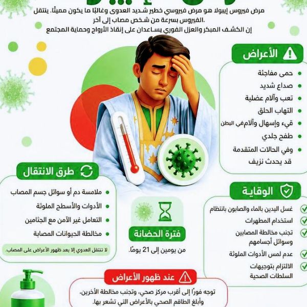 توعية:الإيبولا ينتقل و يقتل .. الحذر&nbsp;الحذر!